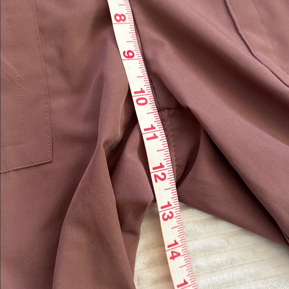 90 Degree By Reflex Women's Purple Pink Mauve Cargo Pants Lightweight Medium - Picture 7 of 12
